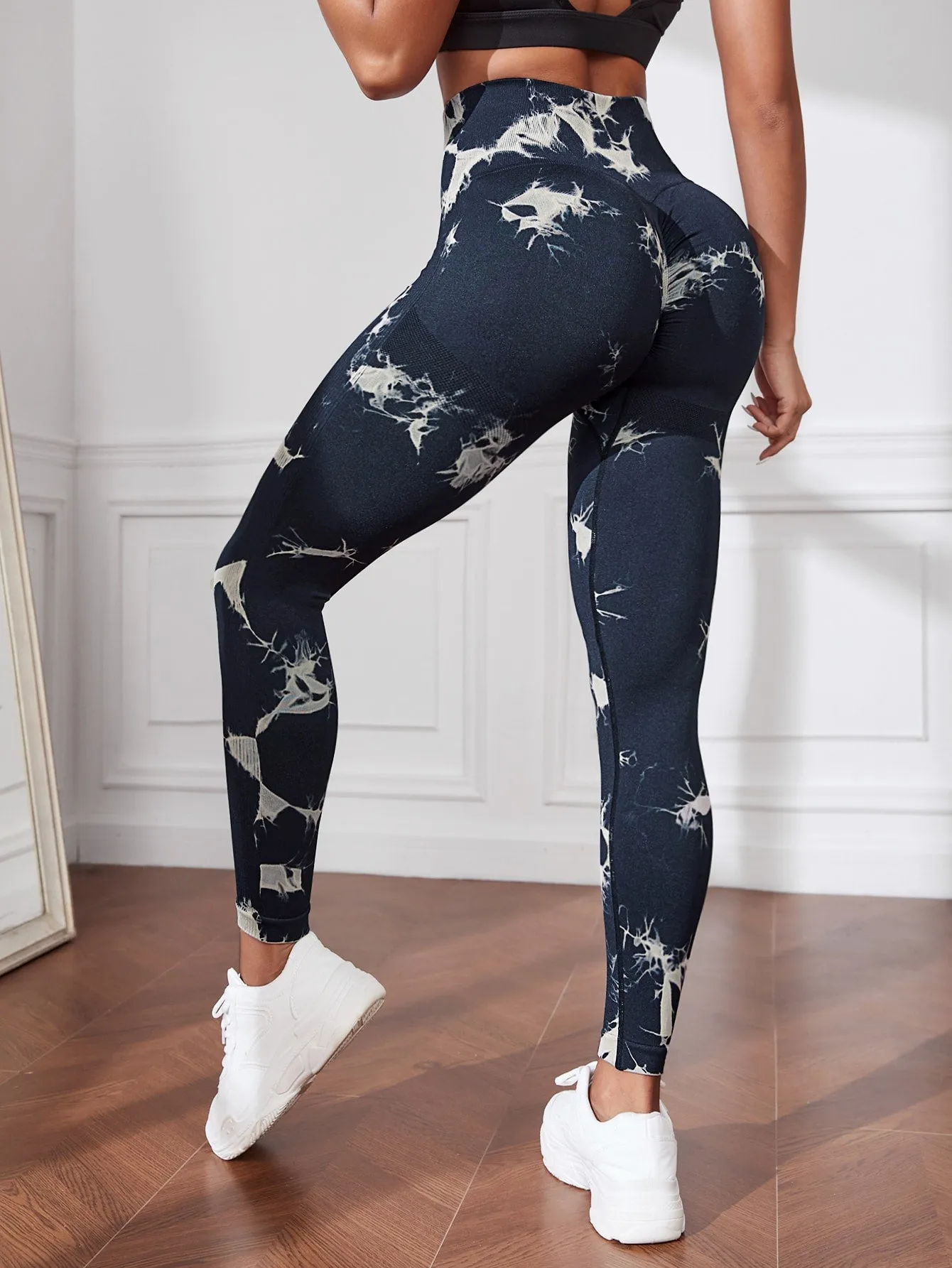 Tie Dye Seamless Breathable Softness Active Leggings SS23