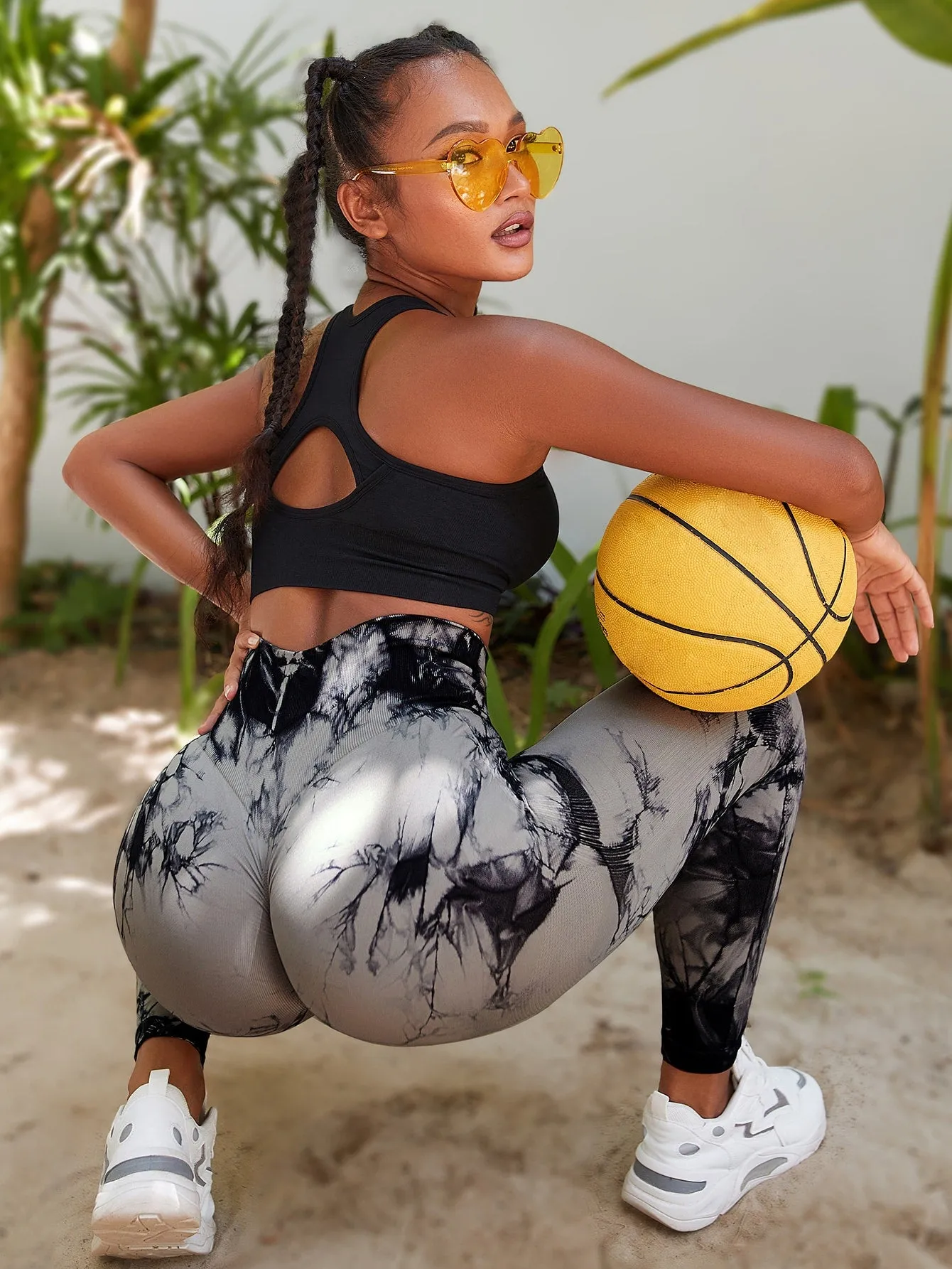 Tie Dye Seamless Breathable Softness Active Leggings SS23
