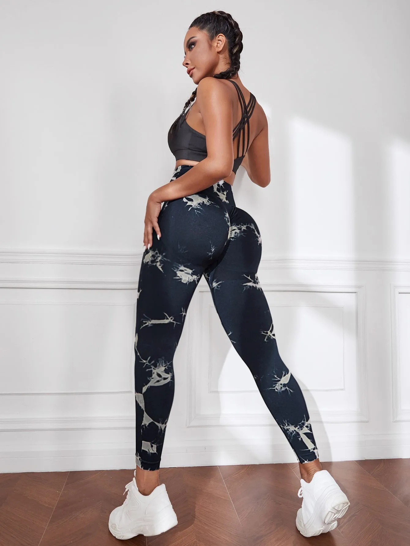 Tie Dye Seamless Breathable Softness Active Leggings SS23