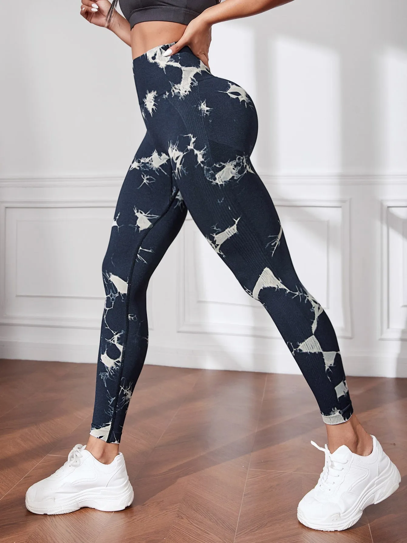 Tie Dye Seamless Breathable Softness Active Leggings SS23