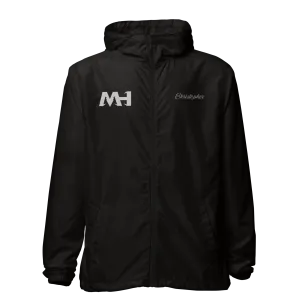 Unisex lightweight zip up windbreaker