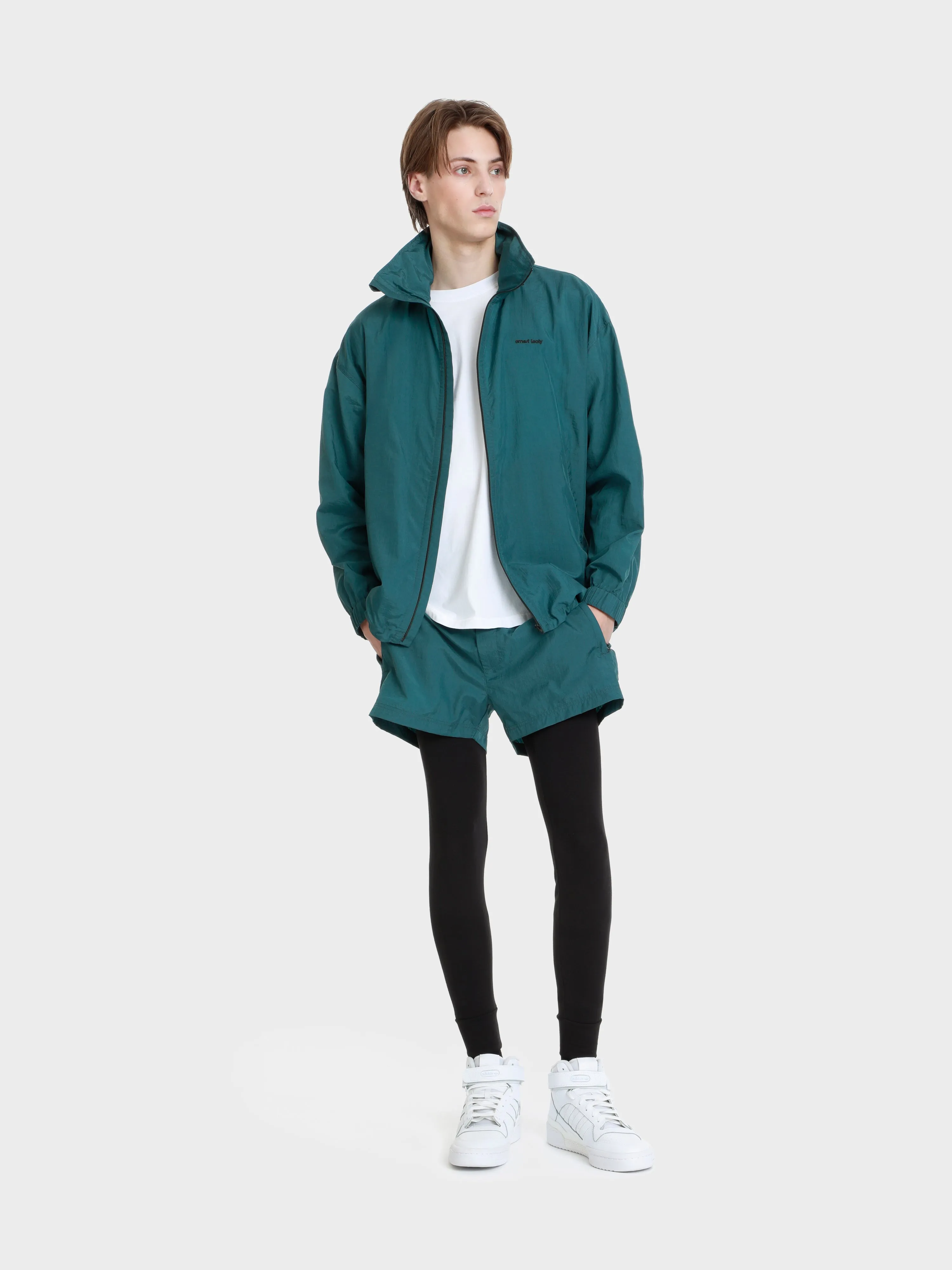 Unisex zip adjustable ripstop windbreaker