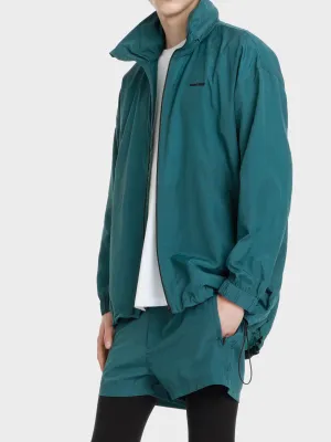 Unisex zip adjustable ripstop windbreaker