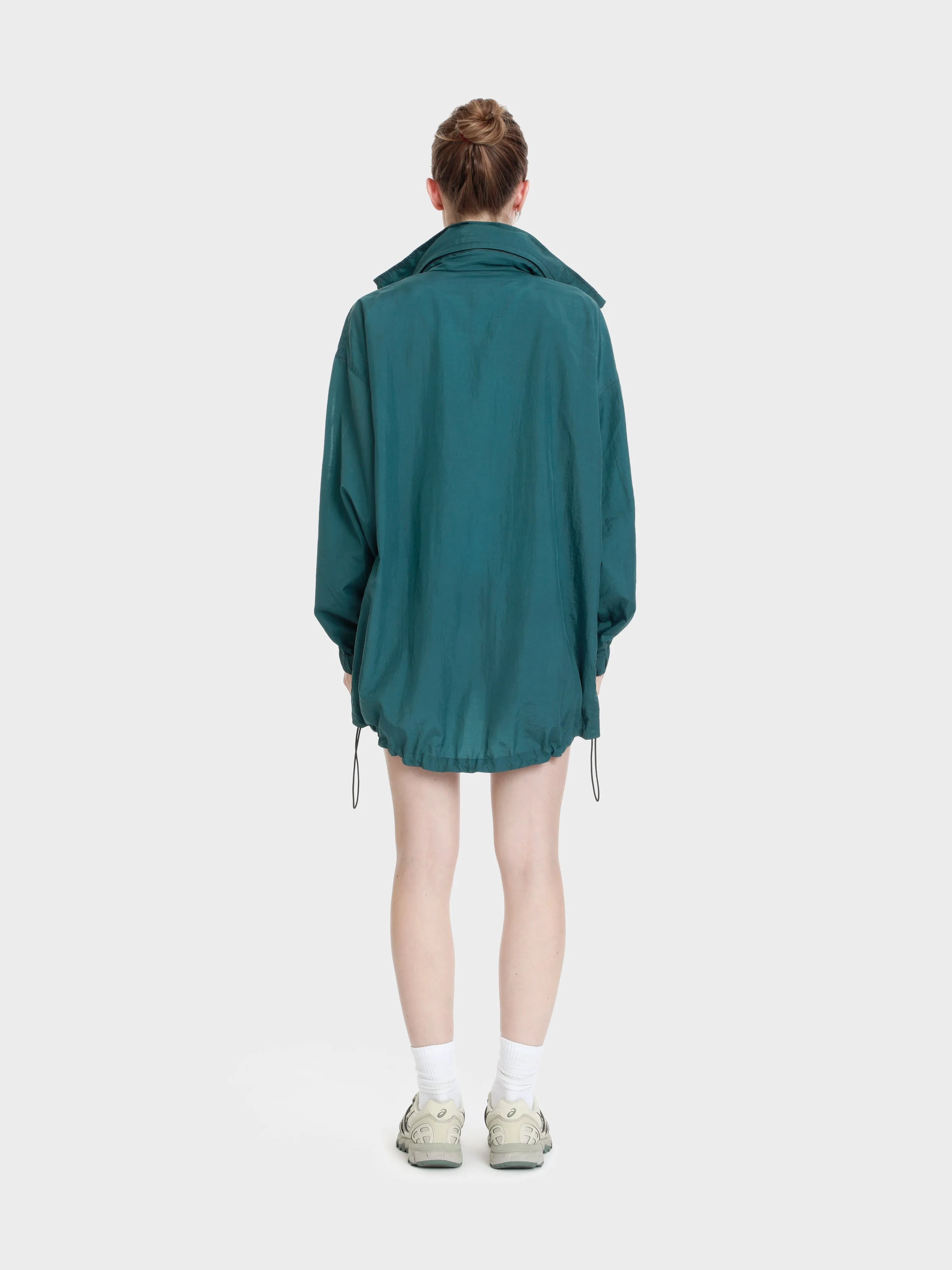 Unisex zip adjustable ripstop windbreaker