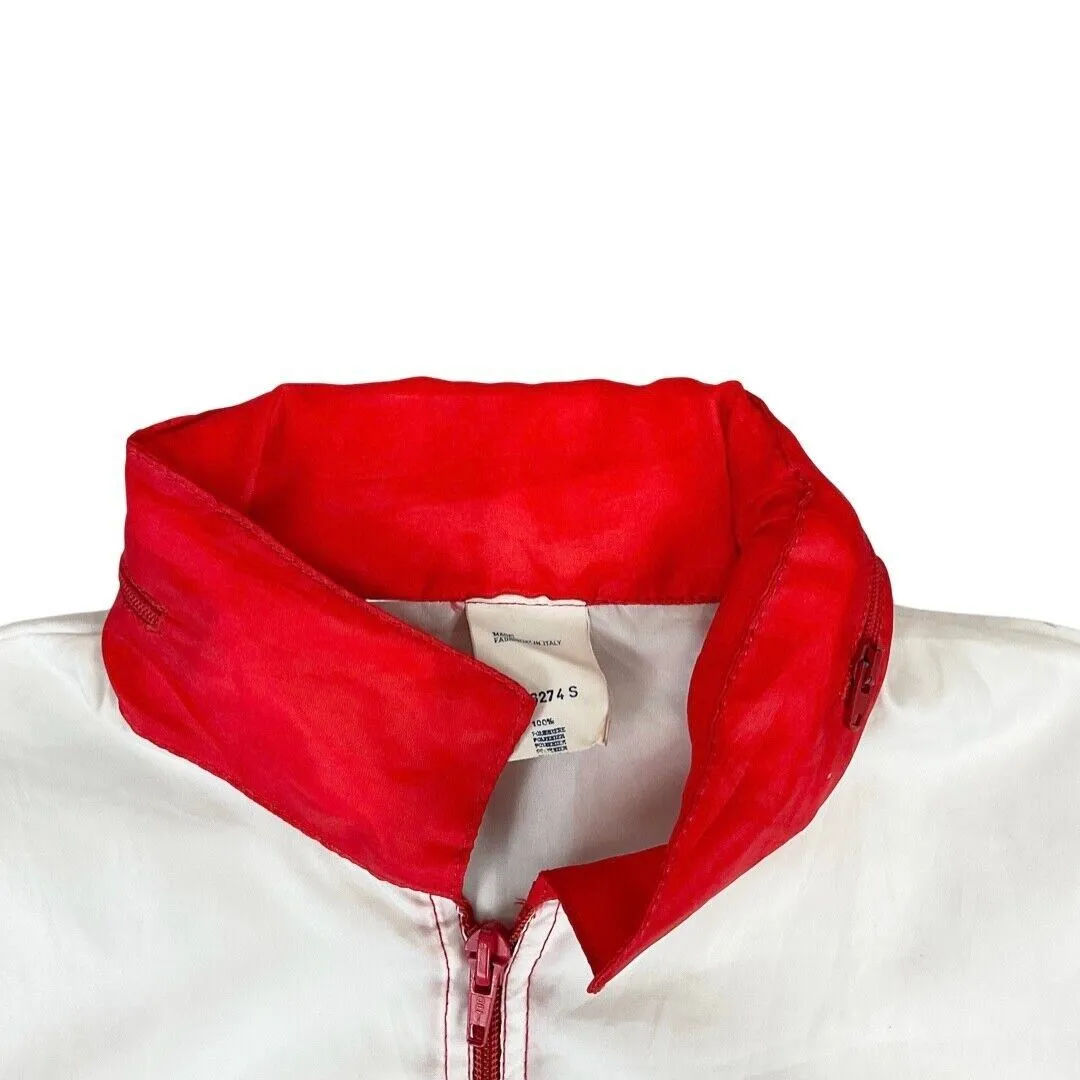 Vintage 1980s Wrangler Colour-Blocked Full-Zip Lightweight Windbreaker Medium