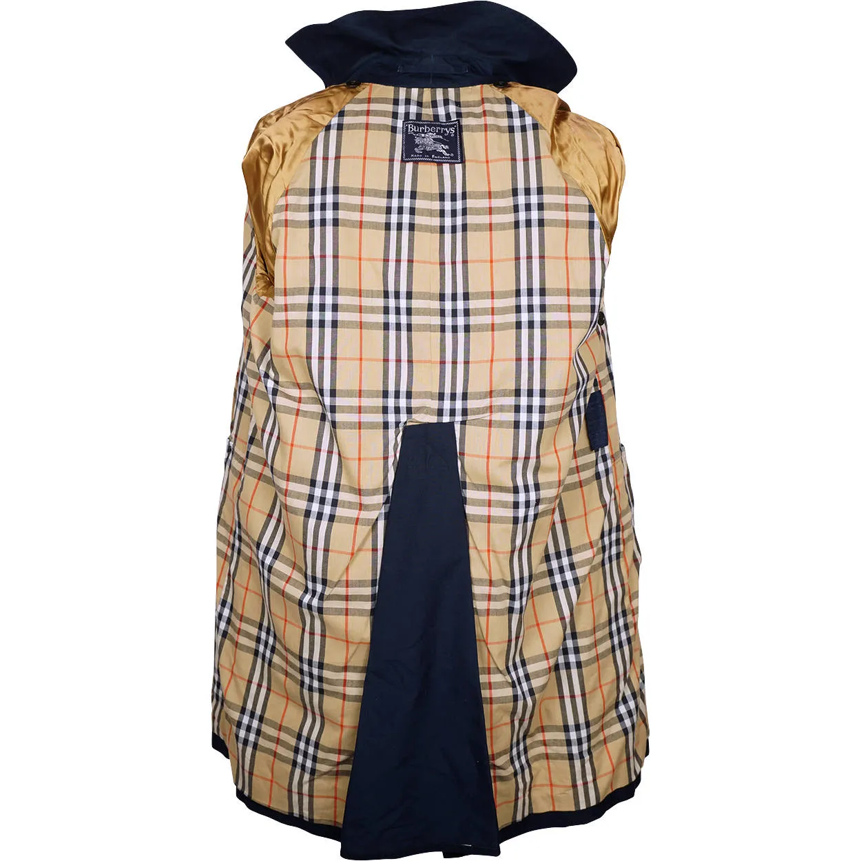 Vintage Burberrys Prorsum Classic Trenchcoat Rain Coat Unisex M L Short