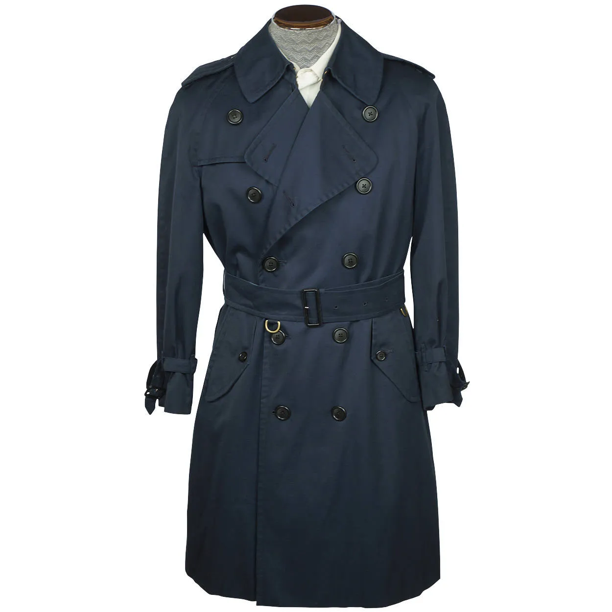 Vintage Burberrys Prorsum Classic Trenchcoat Rain Coat Unisex M L Short