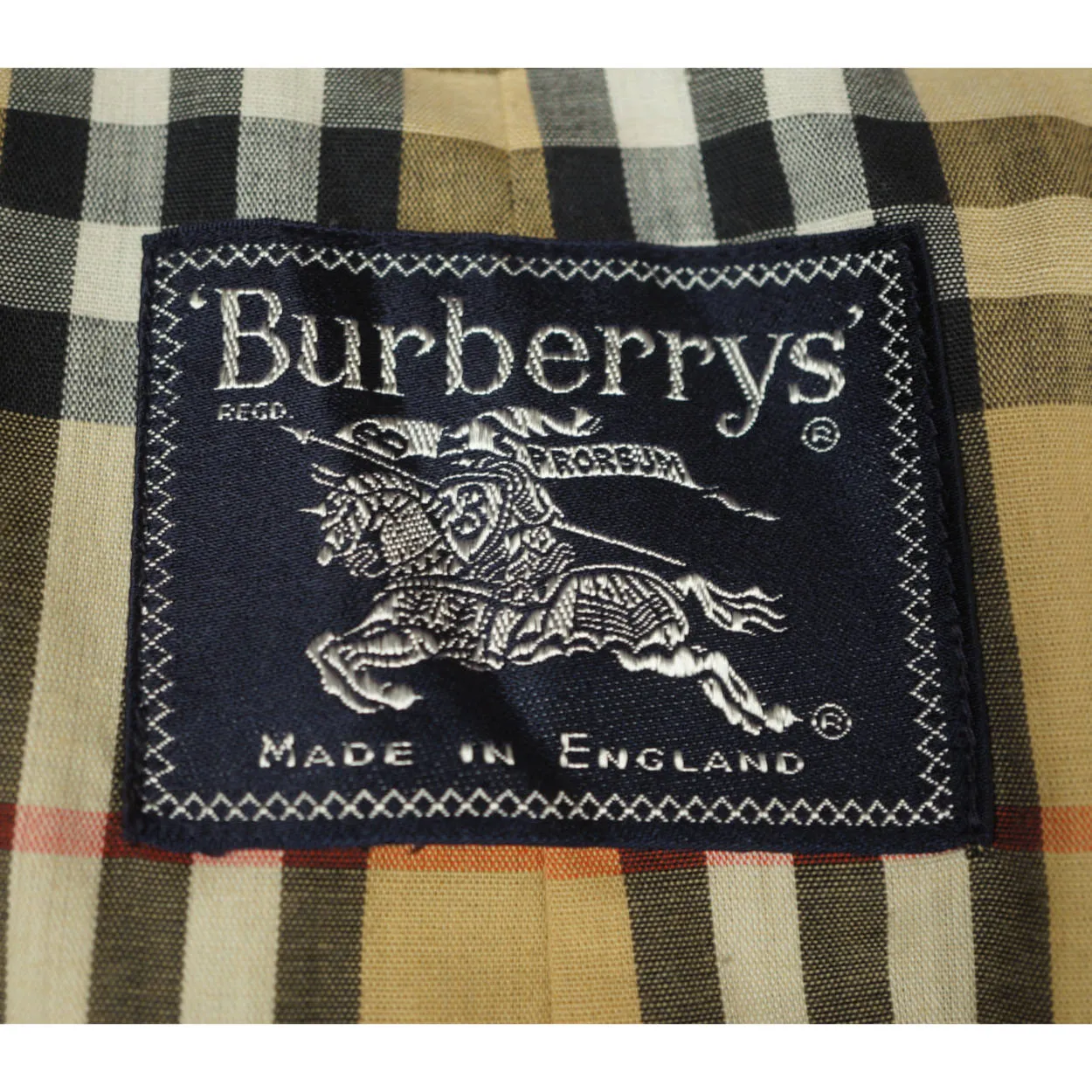 Vintage Burberrys Prorsum Classic Trenchcoat Rain Coat Unisex M L Short
