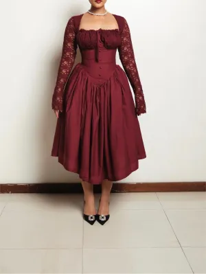 Wenkouban-Christmas Thanksgiving Gift New Year's Eve Dress party look inspos back to school dress  Morgana Dress